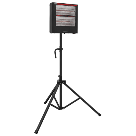 Infrared Quartz Heater with Tripod Stand 230V 1.4/2.8kW