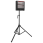 Infrared Quartz Heater with Tripod Stand 230V 1.4/2.8kW