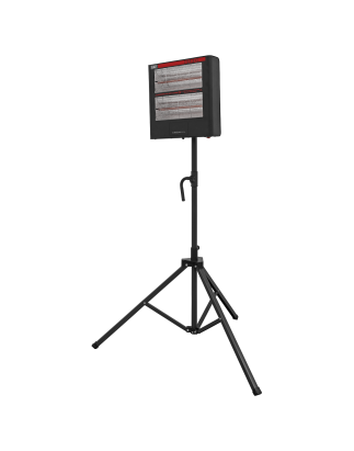 Infrared Quartz Heater with Tripod Stand 230V 1.4/2.8kW