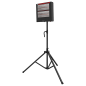 Infrared Quartz Heater with Tripod Stand 230V 1.4/2.8kW