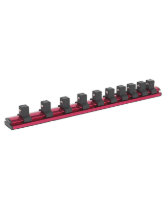 Socket Retaining Rail Magnetic 1/2"Sq Drive 10 Clips