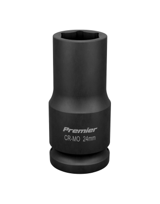 Impact Socket 24mm Deep 3/4"Sq Drive