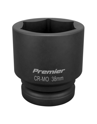 Impact Socket 38mm 3/4"Sq Drive