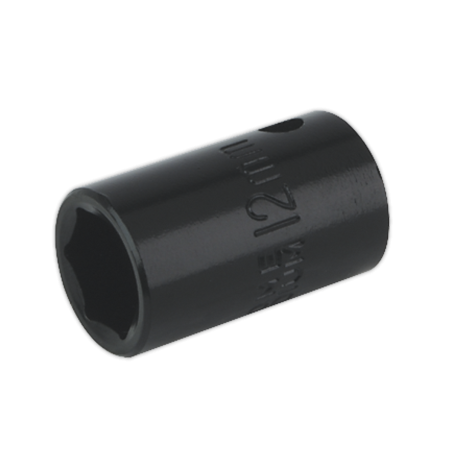 Impact Socket 12mm 3/8"Sq Drive