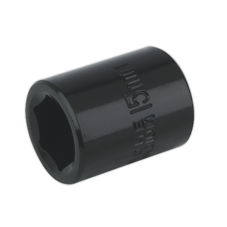 Impact Socket 15mm 3/8"Sq Drive