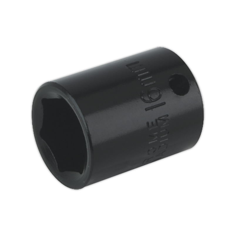 Impact Socket 16mm 3/8"Sq Drive