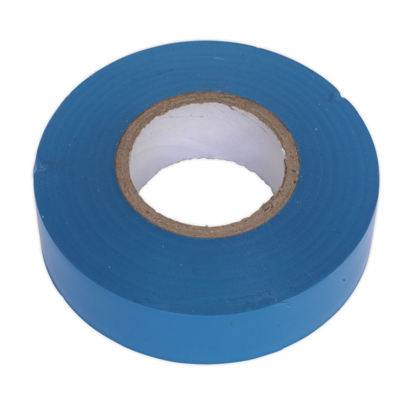 PVC Insulating Tape 19mm x 20m Blue Pack of 10