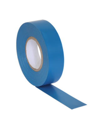 Ruban Isolant PVC 19mm x 20m Bleu Paquet de 10