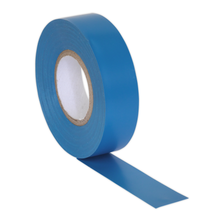 Ruban Isolant PVC 19mm x 20m Bleu Paquet de 10