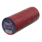 Ruban Isolant PVC 19mm x 20m Rouge Paquet de 10