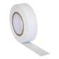 PVC Insulating Tape 19mm x 20m White Pack of 10