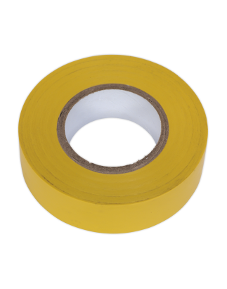 PVC Insulating Tape 19mm x 20m Yellow Pack of 10