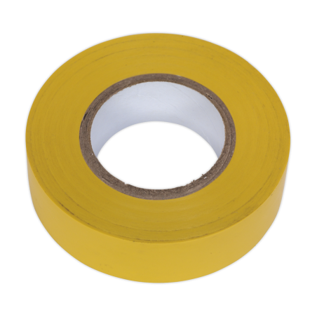 PVC Insulating Tape 19mm x 20m Yellow Pack of 10