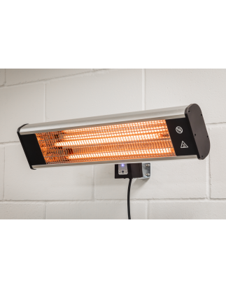 High Efficiency Carbon Fibre Wall Mounting Infrared Heater 1800W/230V