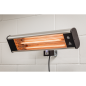 High Efficiency Carbon Fibre Wall Mounting Infrared Heater 1800W/230V