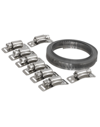 Hose Clip Set Self-Build 12.7mm Band Width