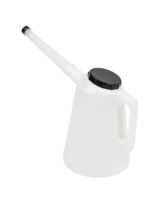 Oil Container with Flexible Spout 3L - Black Lid