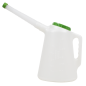 Oil Container with Flexible Spout 3L - Green Lid