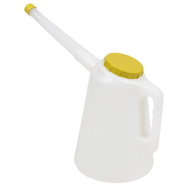 Oil Container with Flexible Spout 3L - Lime Lid