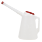 Oil Container with Flexible Spout 3L - Red Lid