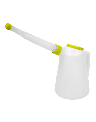 Oil Container with Flexible Spout 5L - Lime Lid