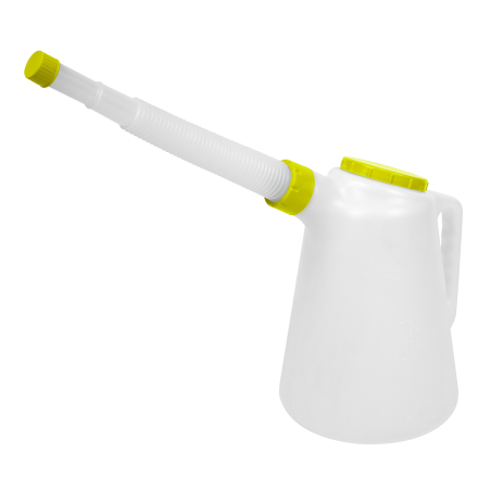 Oil Container with Flexible Spout 5L - Lime Lid