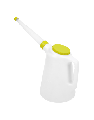 Oil Container with Flexible Spout 5L - Lime Lid