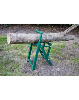 Heavy-Duty Log Stand Ø230mm Capacity