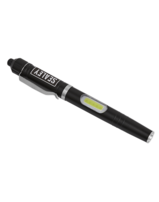 Lampe-stylo en aluminium 3W SMD et LED COB 1W