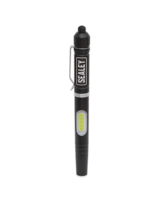 Lampe-stylo en aluminium 3W SMD et LED COB 1W