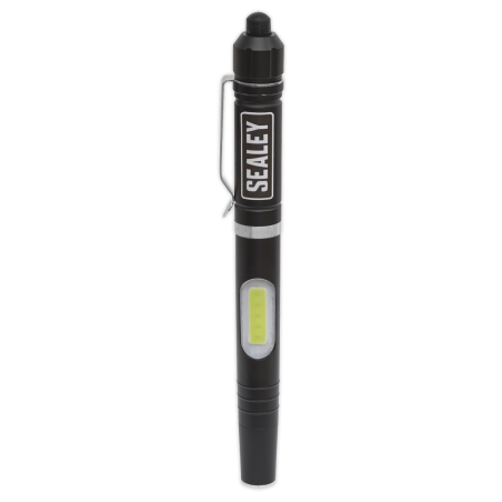 Lampe-stylo en aluminium 3W SMD et LED COB 1W