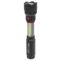 Torch/Inspection Light 3W COB & 3W LED 4 x AAA Cell