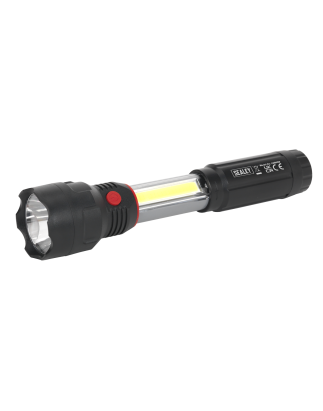 Torch/Inspection Light 3W COB & 3W LED 4 x AAA Cell