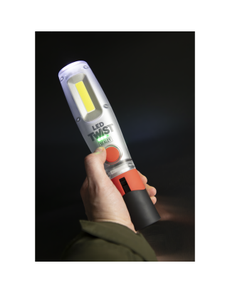 Lampe d'inspection rechargeable 8 W COB et LED SMD 1 W