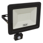 Extra-Slim Floodlight with PIR Sensor 100W SMD LED