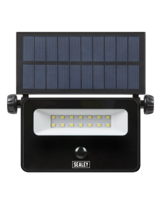 Extra-Slim Solar Floodlight with Wall Bracket 16W SMD LED