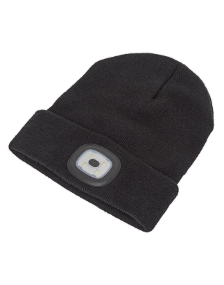 Beanie Hat 1W SMD LED USB Rechargeable