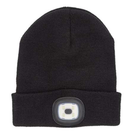 Beanie Hat 1W SMD LED USB Rechargeable