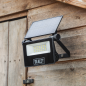 Extra-Slim Solar Floodlight with Wall Bracket 20W SMD LED