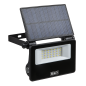 Extra-Slim Solar Floodlight with Wall Bracket 20W SMD LED