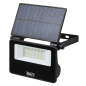 Extra-Slim Solar Floodlight with Wall Bracket 20W SMD LED