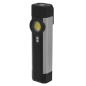 Rechargeable Aluminium Pocket Light with UV 3W COB & 1W SMD LED