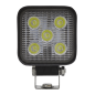 Mini lampe de travail carrée avec support de montage LED SMD 15 W