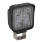 Mini lampe de travail carrée avec support de montage LED SMD 15 W