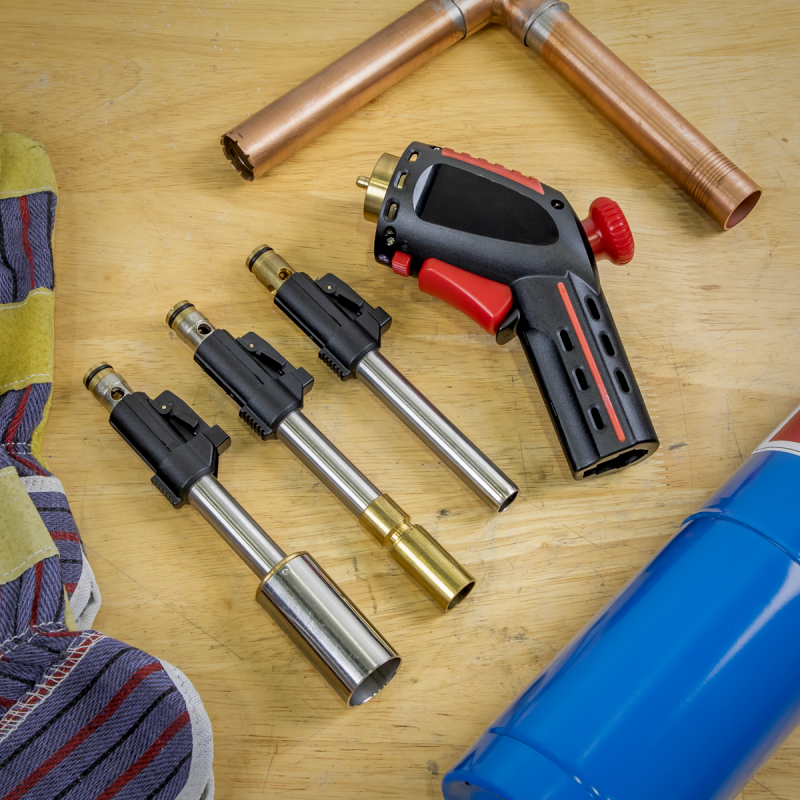 Interchangeable Propane Torch Set 3-In-1