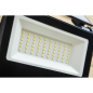 Projecteur solaire extra-plat avec support mural LED SMD 30W