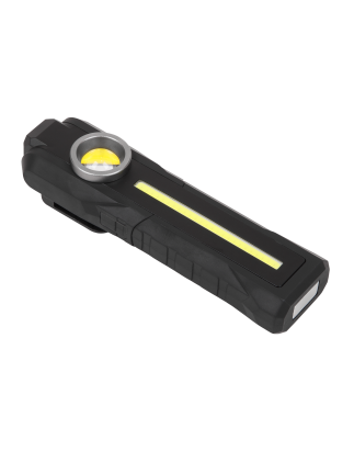 Lampe d'inspection rechargeable 3 en 1 5 W COB et LED SMD 3 W