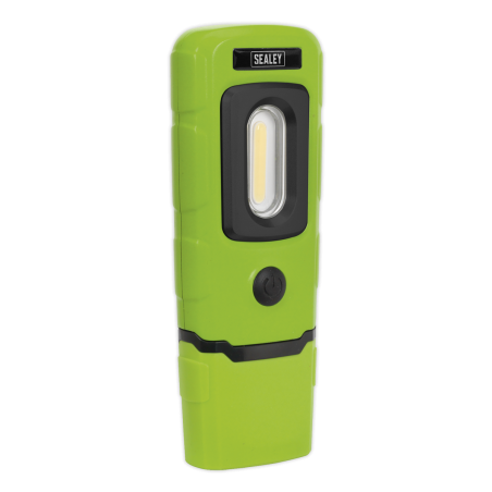 Rechargeable 360° Inspection Light 3W COB & 1W SMD LED Green Lithium-Polymer