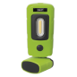 Lampe d'inspection rechargeable 360° 3W COB & 1W SMD LED Vert Lithium-Polymère