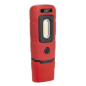 Lampe d'inspection rechargeable 360° 3W COB & 1W SMD LED Rouge Lithium-Polymère